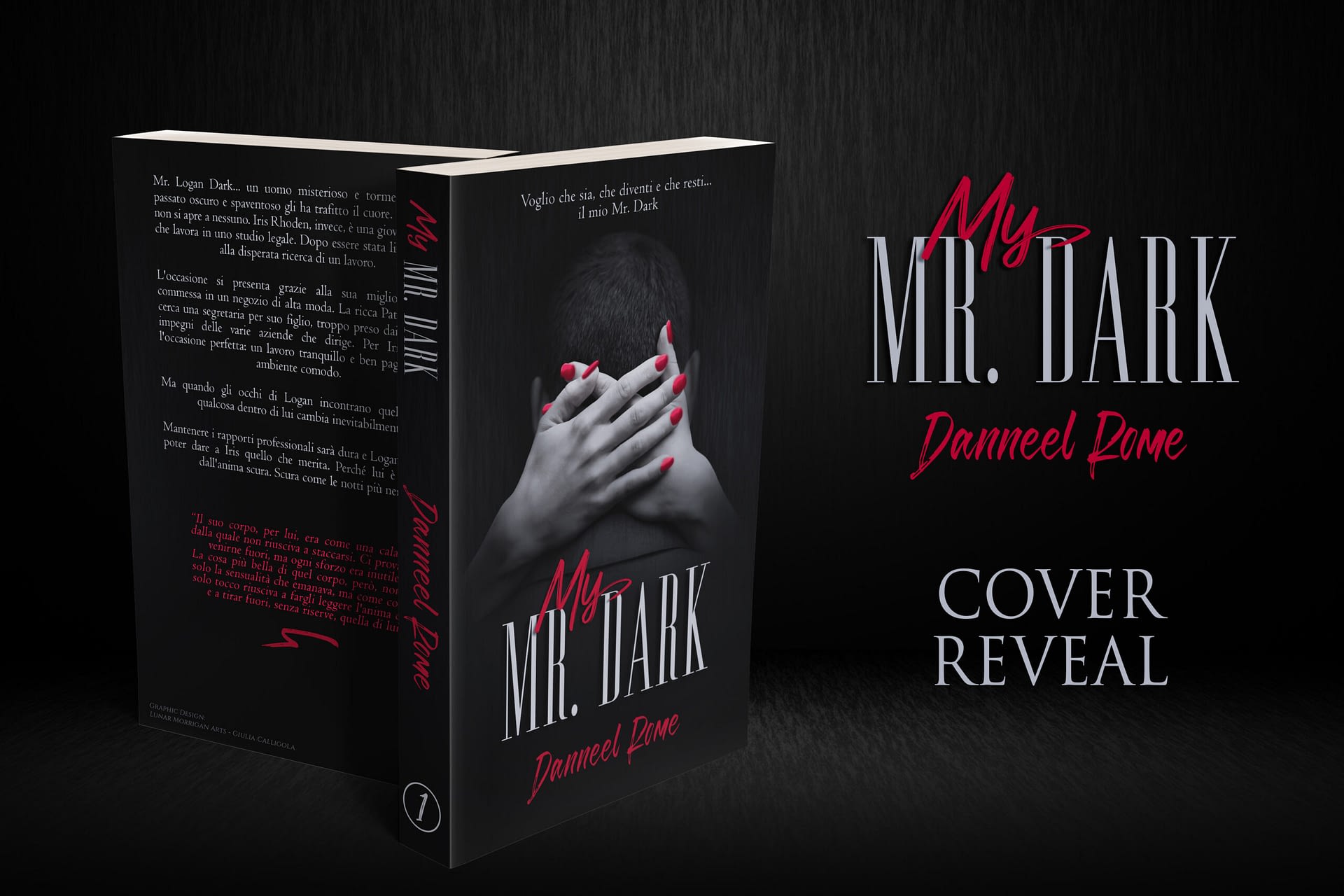 Cover Reveal My Mr Dark Di Danneel Rome